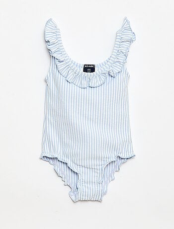 Bañador de 1 pieza con volantes