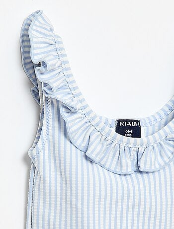 Bañador de 1 pieza con volantes