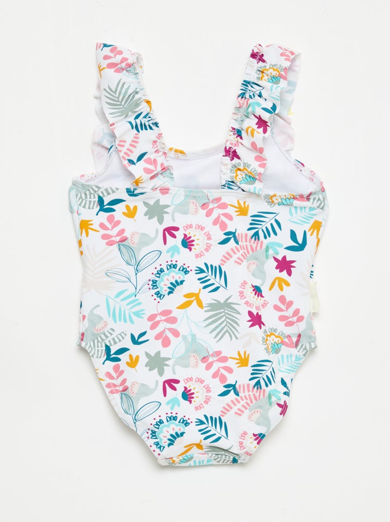 Bañador de 1 pieza 'Petit Béguin' Blanco - Kiabi