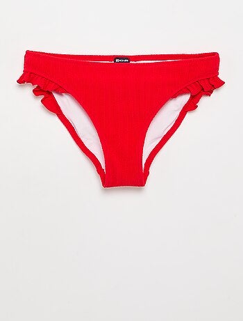 Bañador de 2 piezas con volantes
