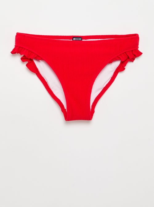 Bañador de 2 piezas con volantes - Kiabi