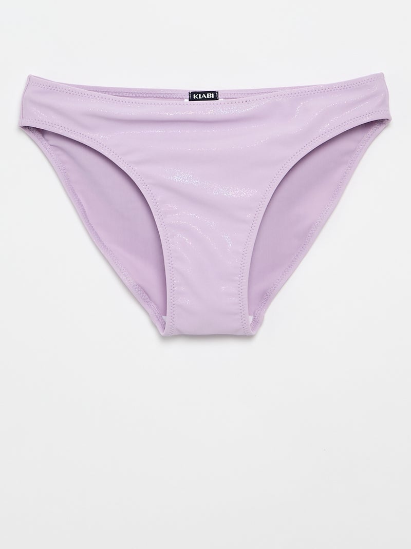 Bañador de 2 piezas Morado - Kiabi