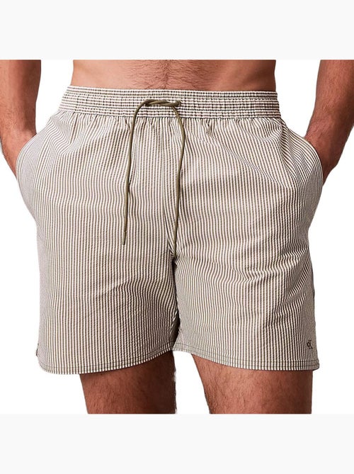 Bañador de hombre calvin klein con cordón - Kiabi Bañador de hombre calvin klein con cordón - Kiabi