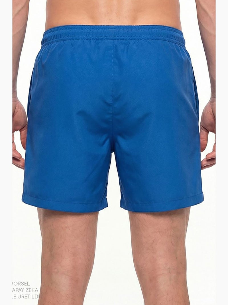 Bañador de hombre con estampado tennis club slogan penti Azul cobalto - Kiabi