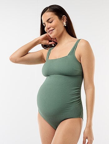 Bañador de maternidad con copas extraíbles