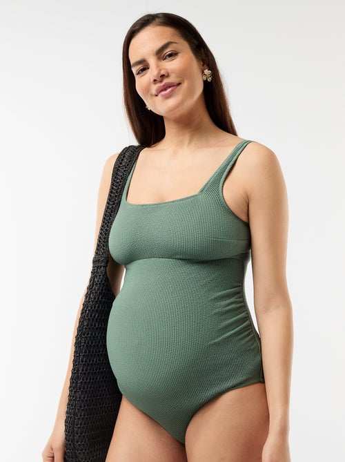 Bañador de maternidad con copas extraíbles - Kiabi