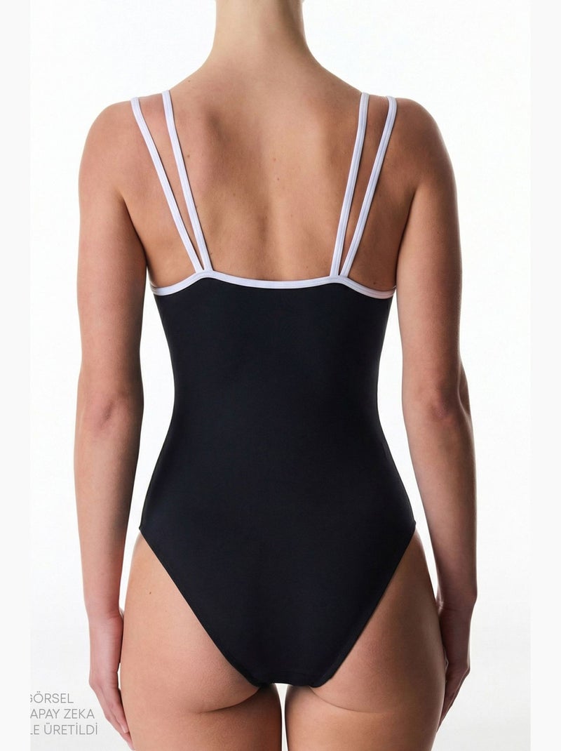 Bañador de mujer beluga push penti Negro - Kiabi