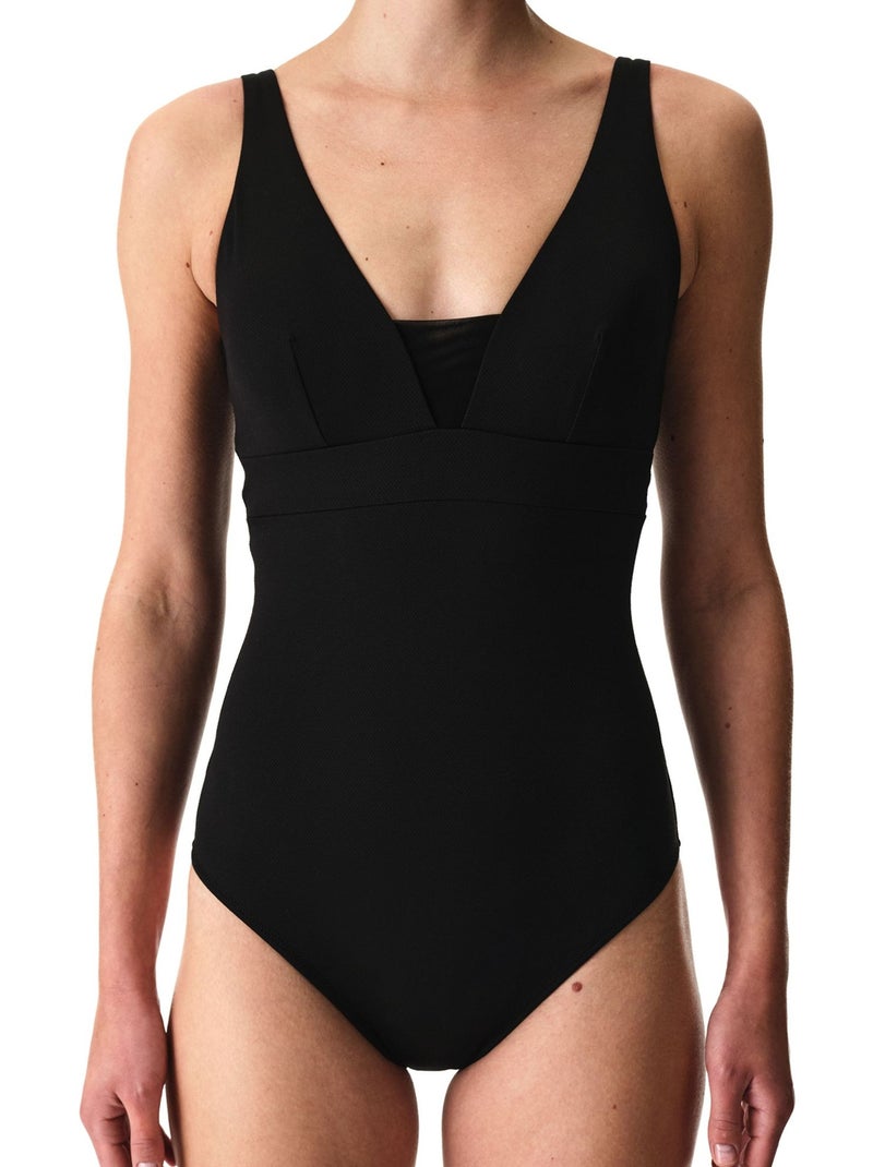 Bañador de mujer moriah corsé penti Negro - Kiabi