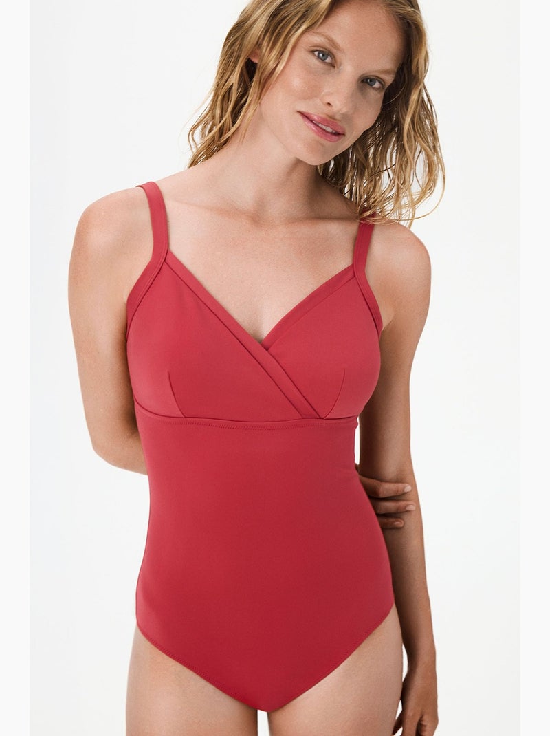 Bañador de mujer olenisa penti Rojo - Kiabi