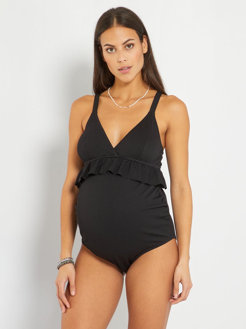 Bañador de premamá Negro - Kiabi