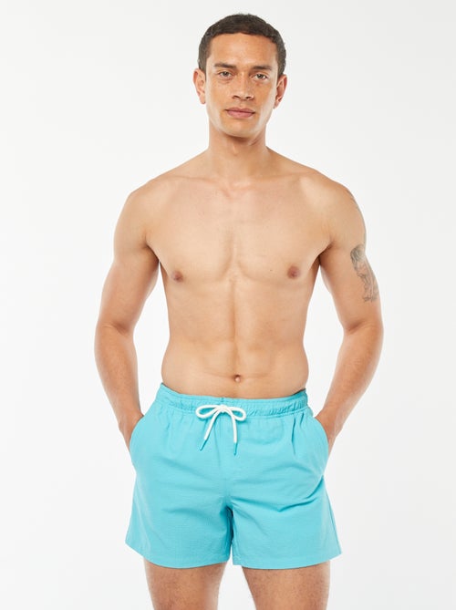 Bañador de punto con relieve - Kiabi