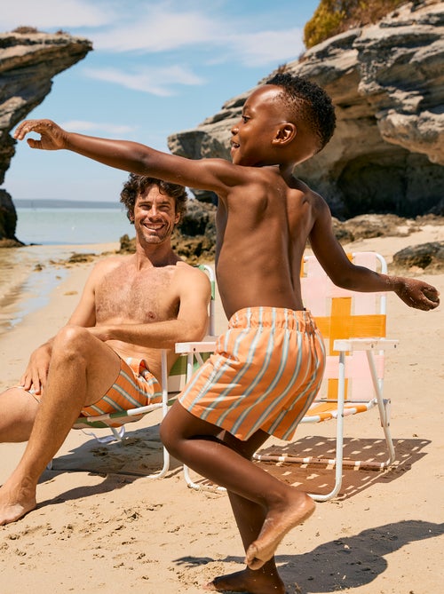 Bañador de rayas - Kiabi