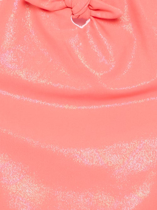 Bañador de una pieza con tejido brillante - Kiabi