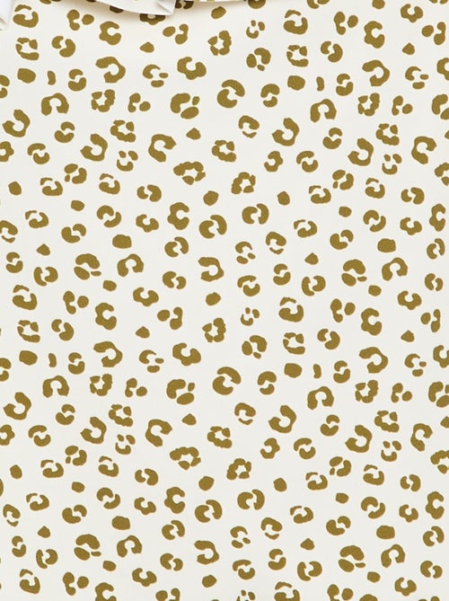 Bañador de una pieza con volantes - Kiabi