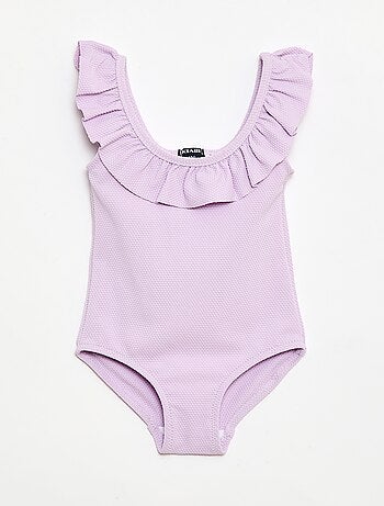 Bañador de una pieza con volantes