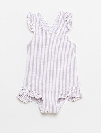 Bañador de una pieza con volantes