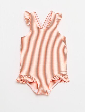 Bañador de una pieza con volantes