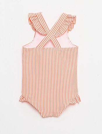 Bañador de una pieza con volantes