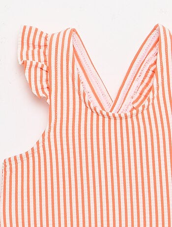 Bañador de una pieza con volantes