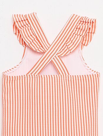 Bañador de una pieza con volantes