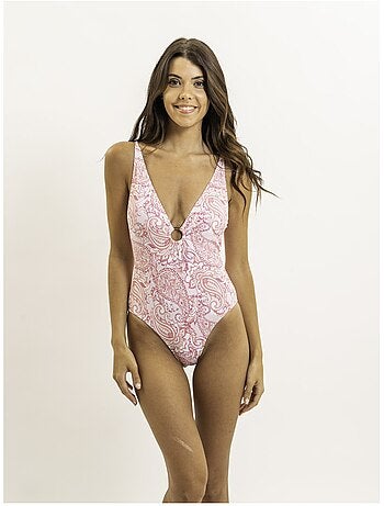 Bañador de una pieza estampado GELOU