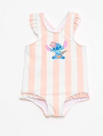 Bañador 'Disney' 'Stitch' a rayas