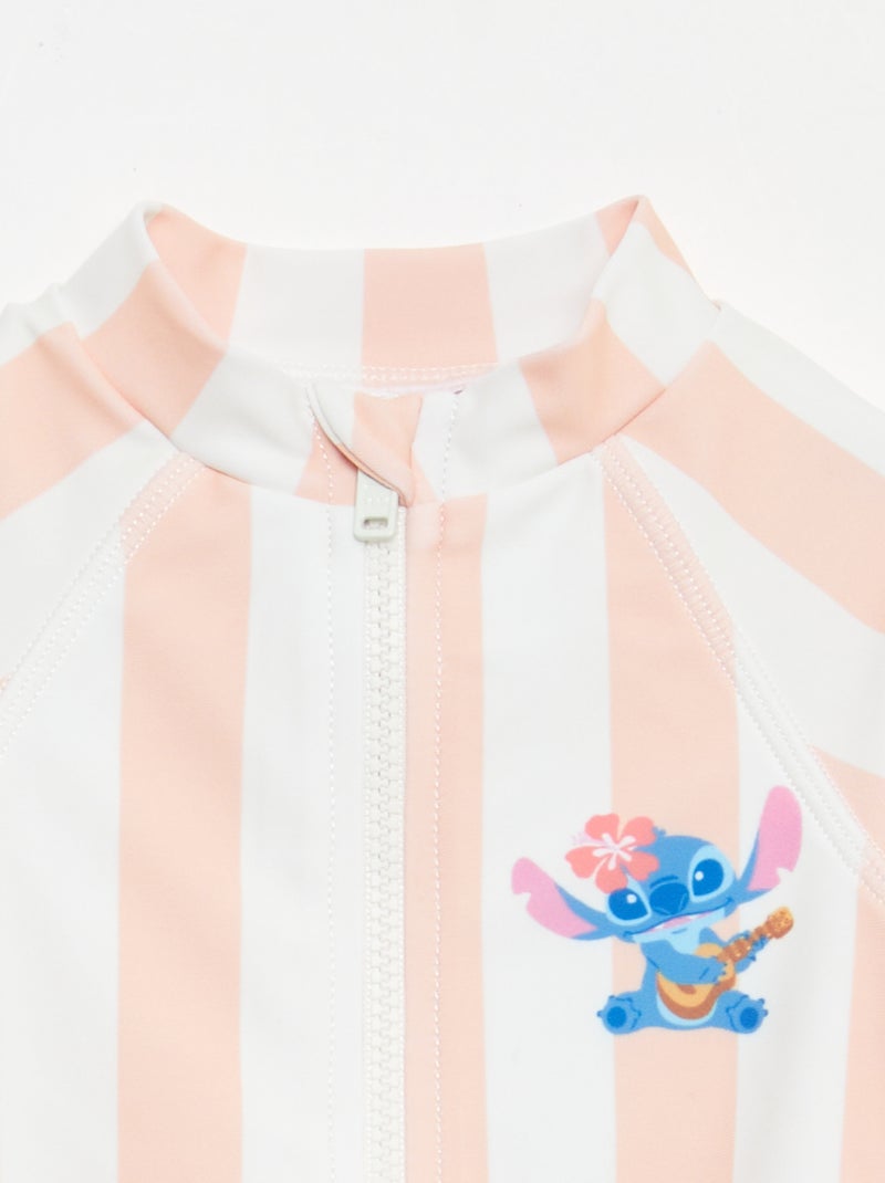 Bañador 'Disney' 'Stitch' con cremallera Naranja - Kiabi