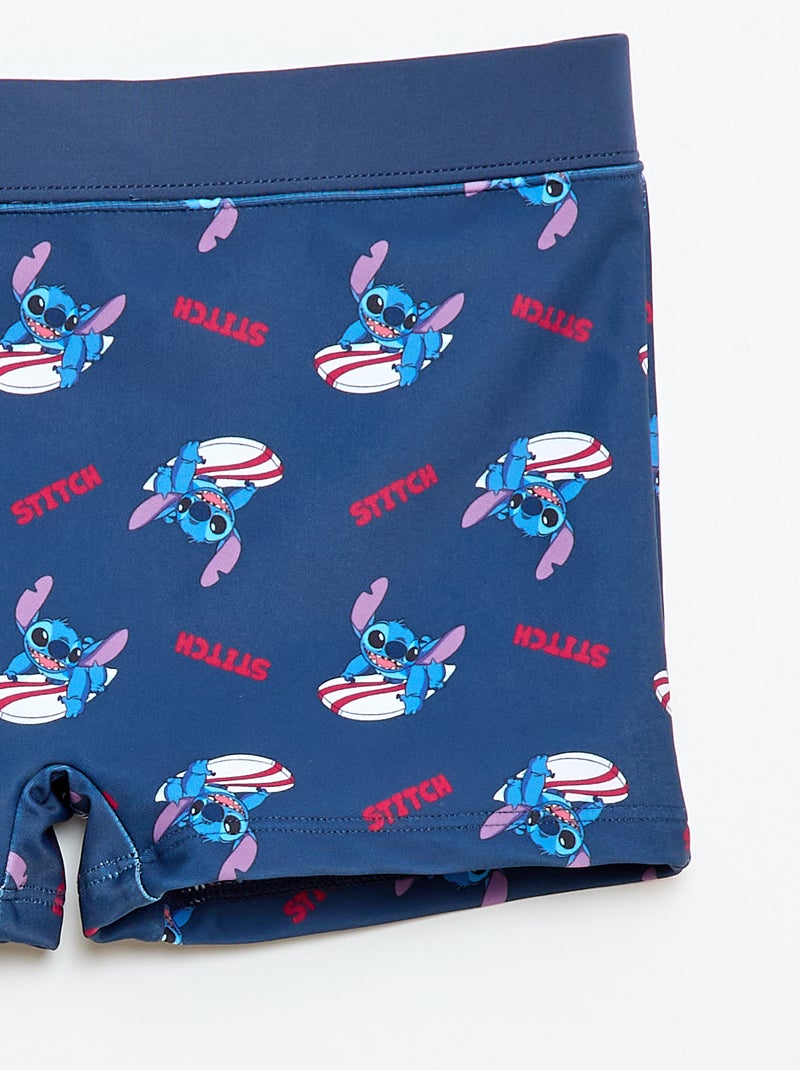 Bañador 'Disney' 'Stitch' estampado integral Azul - Kiabi
