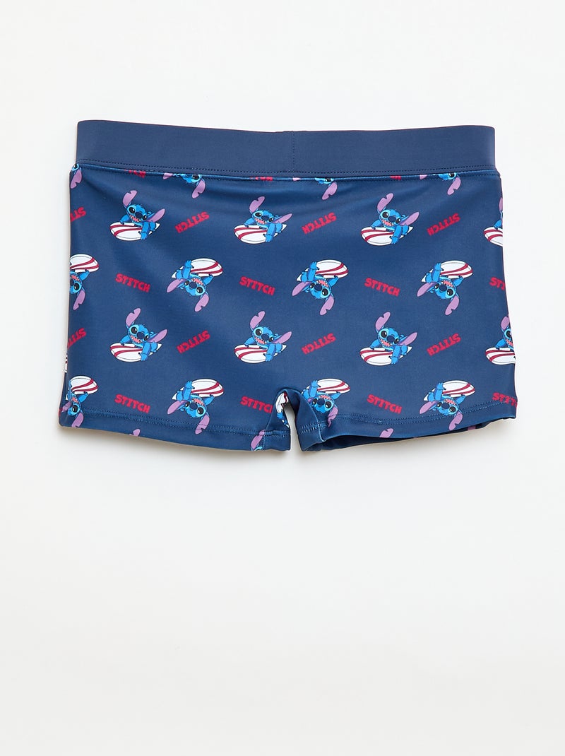 Bañador 'Disney' 'Stitch' estampado integral Azul - Kiabi
