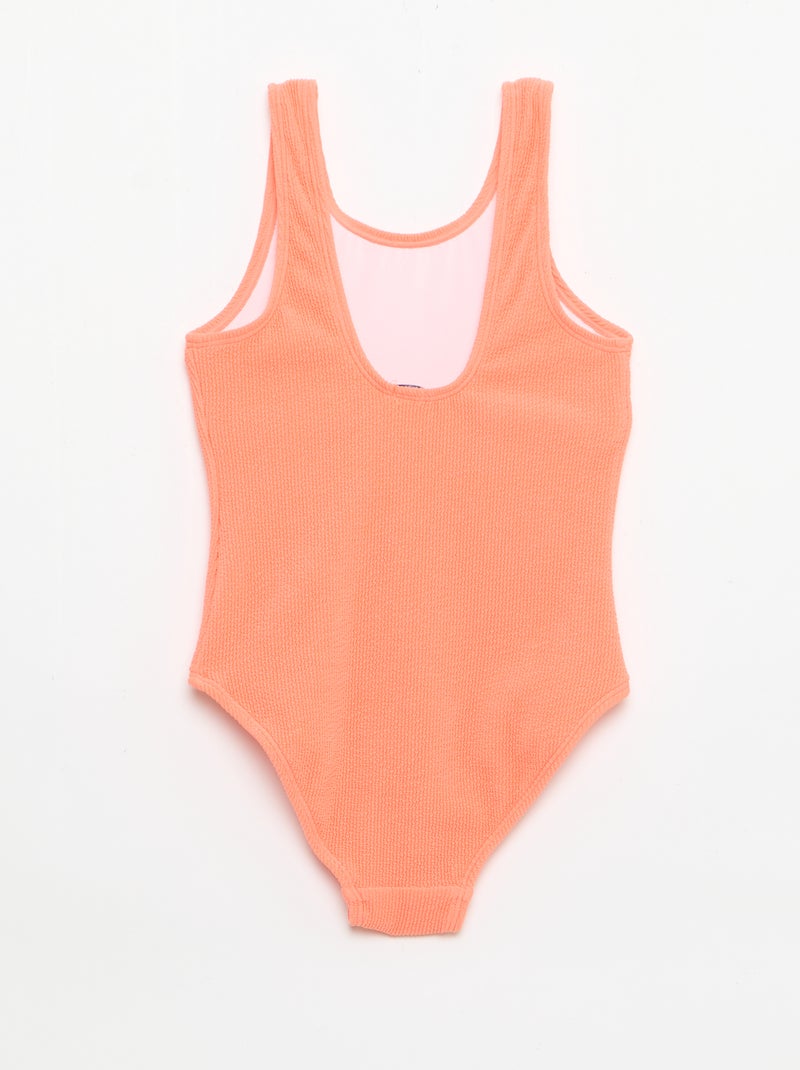 Bañador elástico Naranja - Kiabi
