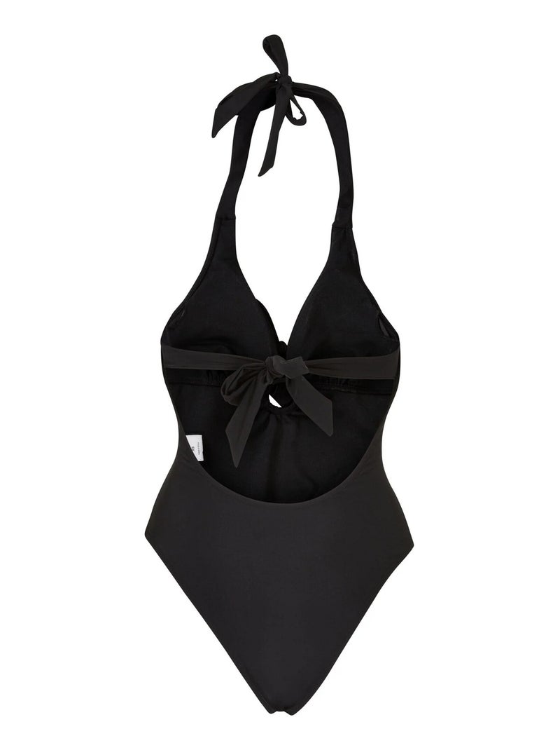 Bañador entero de una pieza de reciclado para mujer - urban classics Negro - Kiabi