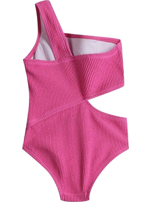 Bañador entero de una pieza diseño acanalado niñas - minoti - Kiabi