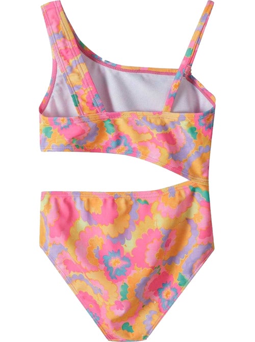 Bañador entero de una pieza diseño flores niñas - minoti - Kiabi