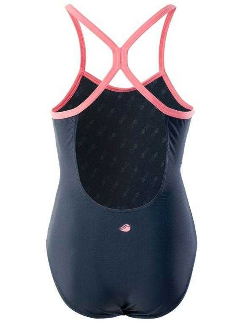 Bañador entero de una pieza velanti niñas - aquawave Azul oscuro - Kiabi