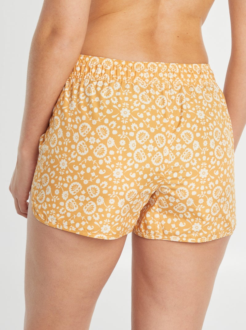 Bañador estampado AMARILLO - Kiabi