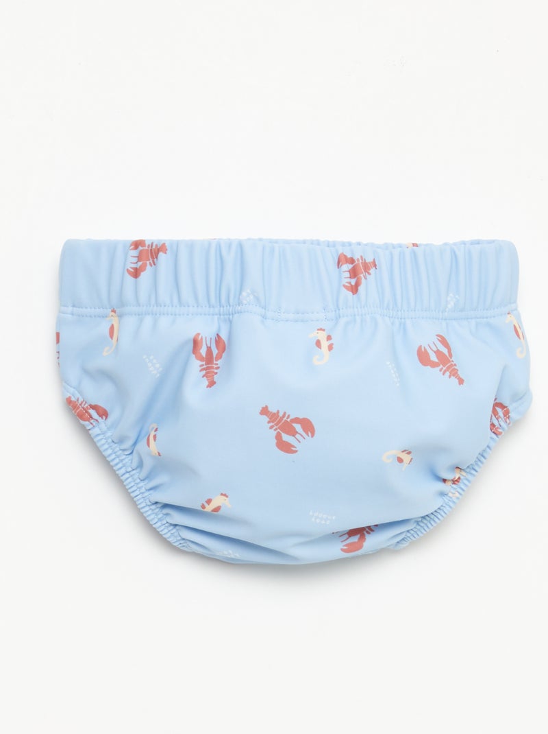 Bañador estampado Azul - Kiabi