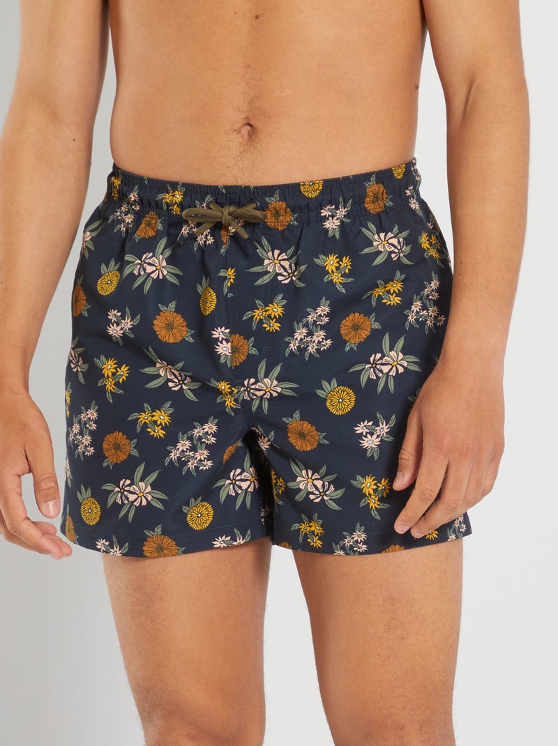 Bañador estampado AZUL - Kiabi