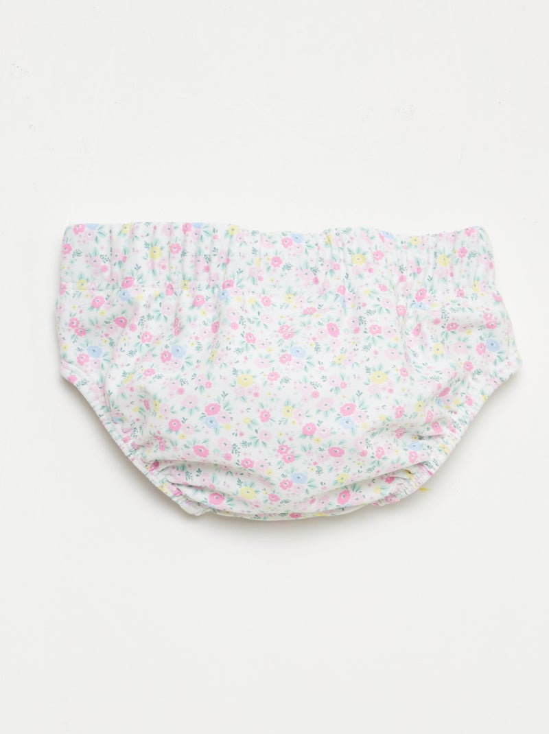 Bañador estampado Blanco - Kiabi