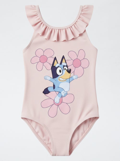 Bañador estampado 'Bluey' con volantes - Kiabi