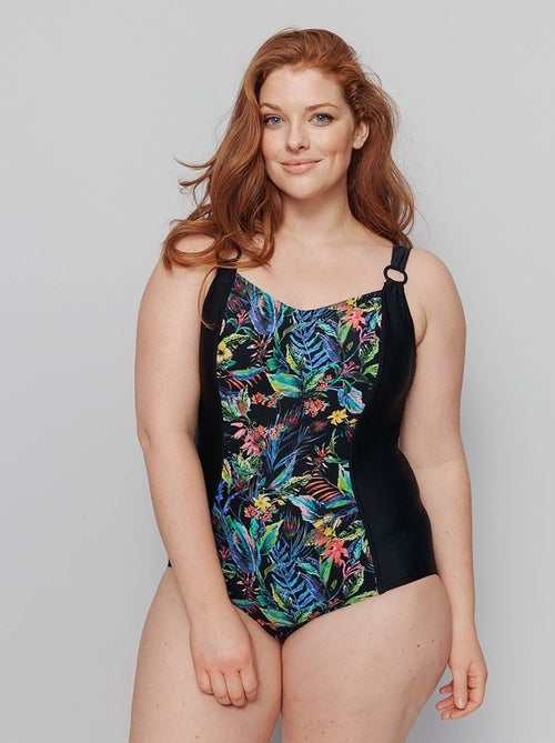 Bañador estampado de 1 pieza - Afibel - Kiabi