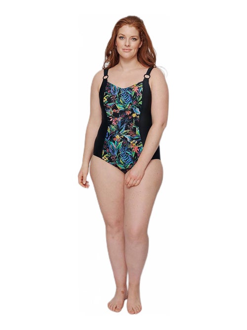 Bañador estampado de 1 pieza - Afibel - Kiabi