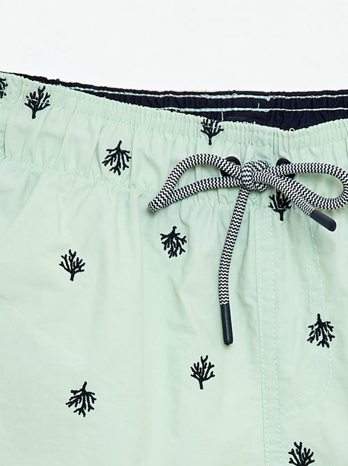 Bañador estampado integral con motivos tropicales - Kiabi Bañador estampado integral con motivos tropicales - Kiabi