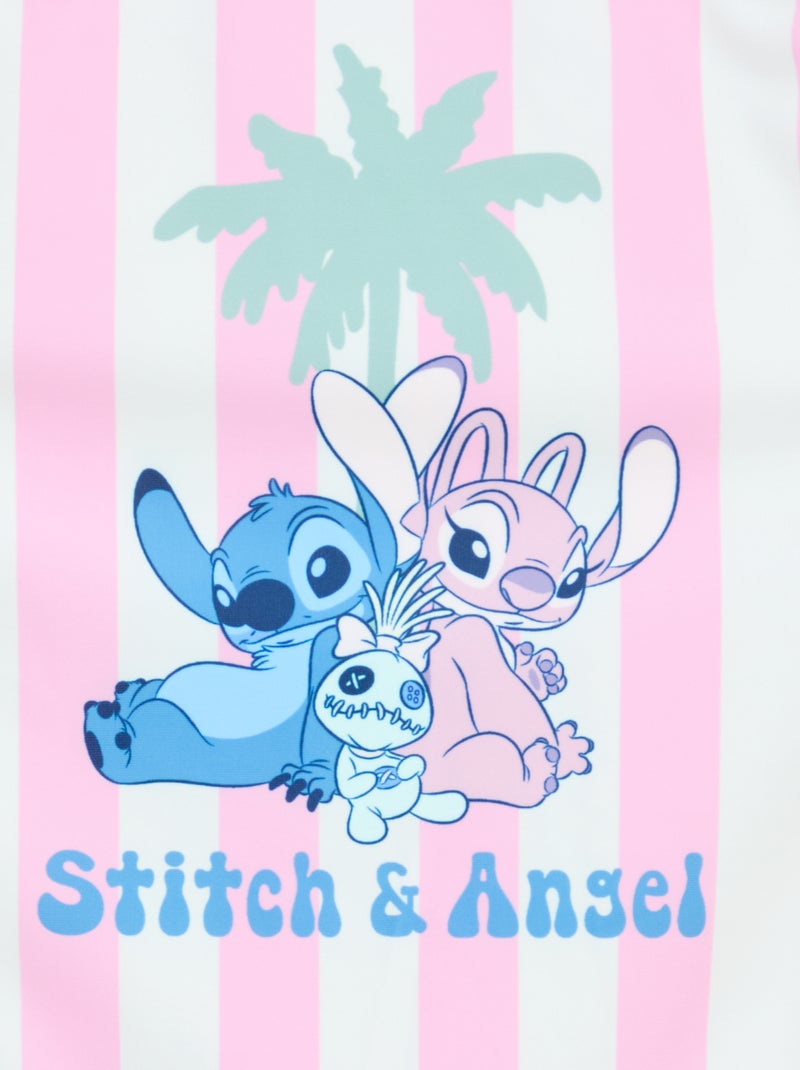 Bañador estampado 'Stitch' 'Disney' - 1 pieza Rosa - Kiabi