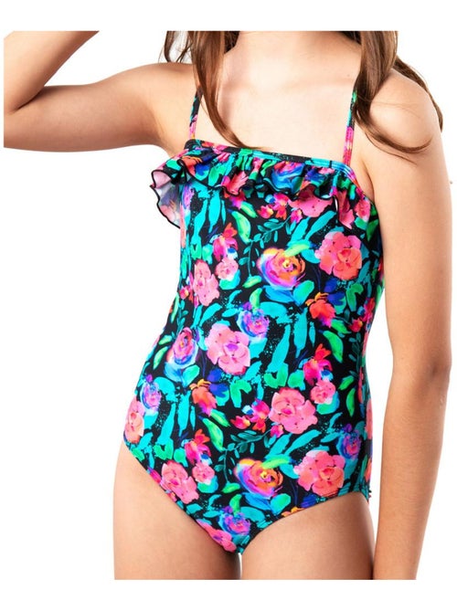 Bañador floral de una pieza para niña Sun Project - Kiabi Bañador floral de una pieza para niña Sun Project - Kiabi