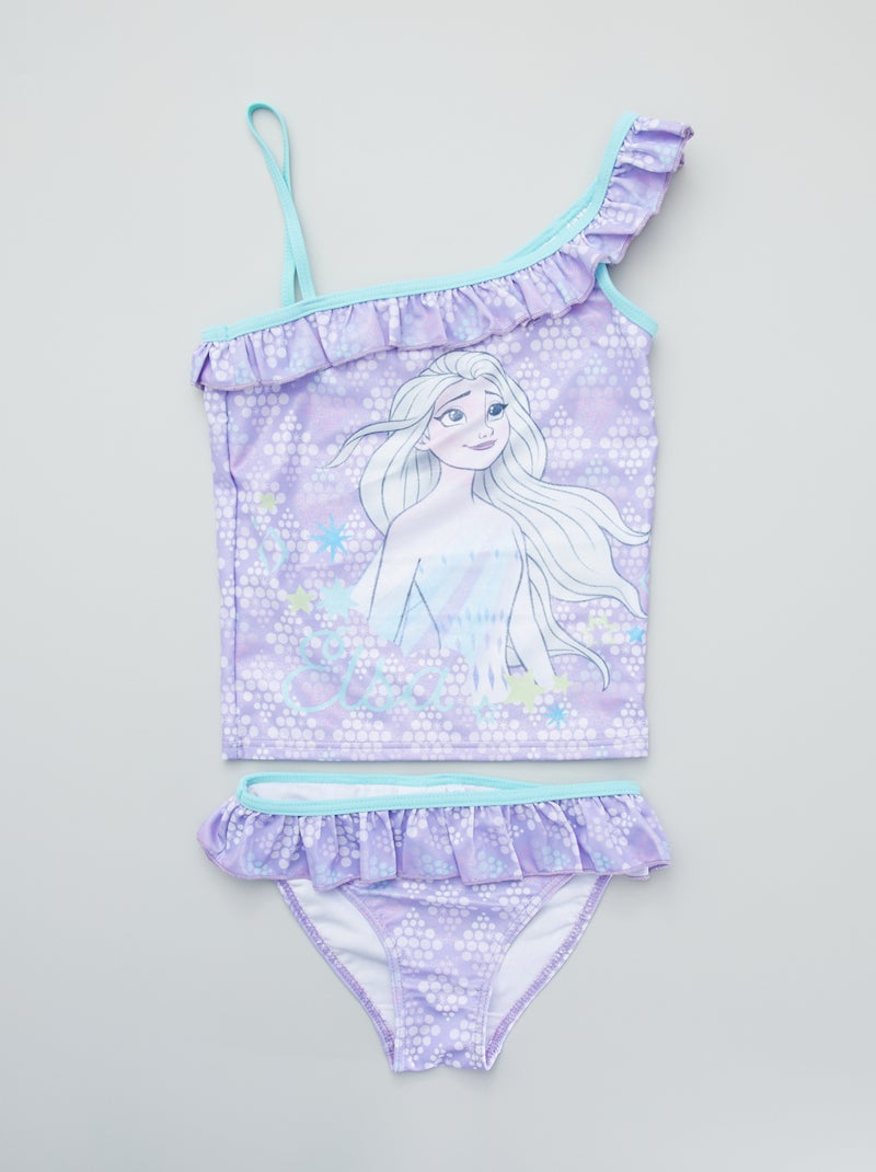 Bañador 'Frozen'  - 2 piezas violeta - Kiabi
