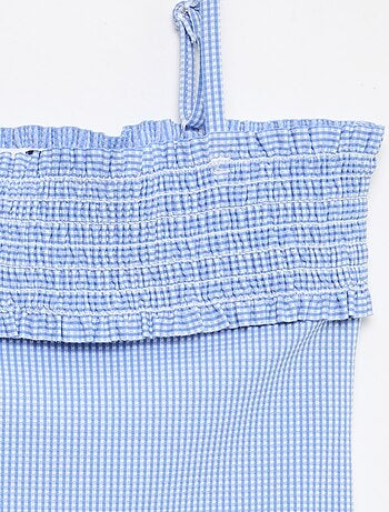 Bañador fruncido + coletero - 1 pieza