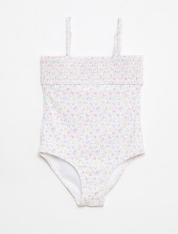 Bañador fruncido con coletero