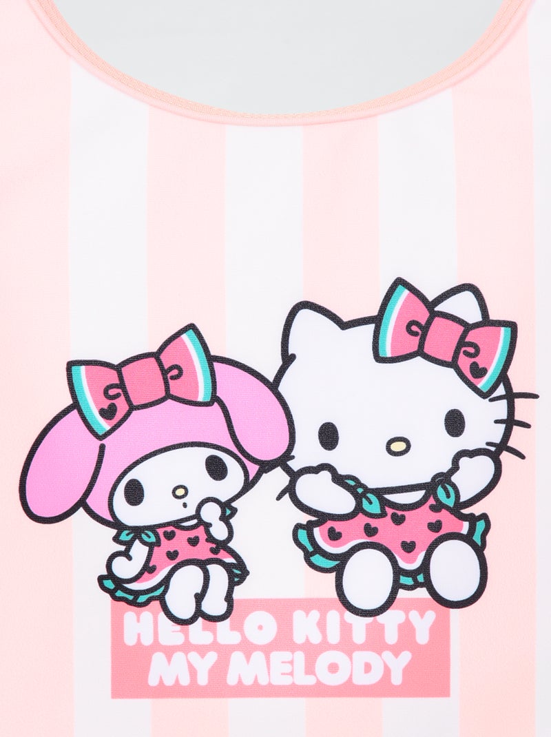 Bañador 'Hello kitty' - 1 pieza Rosa - Kiabi