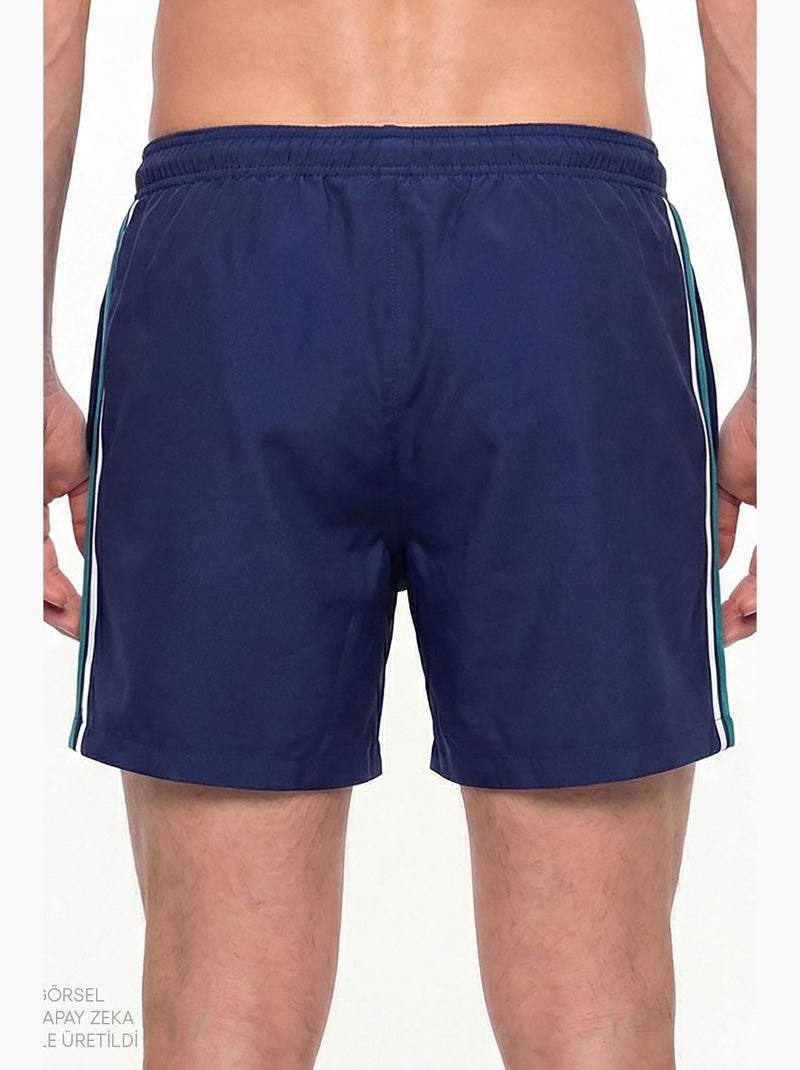 Bañador hombre retro tennis penti Azul marino - Kiabi