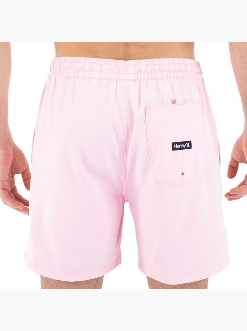 Bañador Hurley Liso para Hombre Rosa - Kiabi